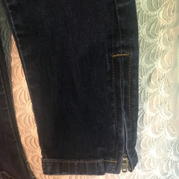 ANTHROPOLOGIE Pilcro Ankle Zip Low Rise Straight Jeans - Picture 6 of 8